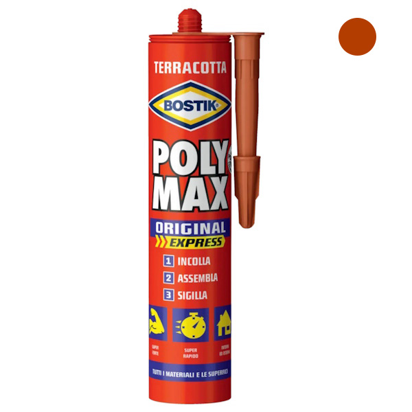 UHU Bostik Poly MAX Original EXPRESS Terracotta Cartuccia GR425 - UHU BOSTIK
